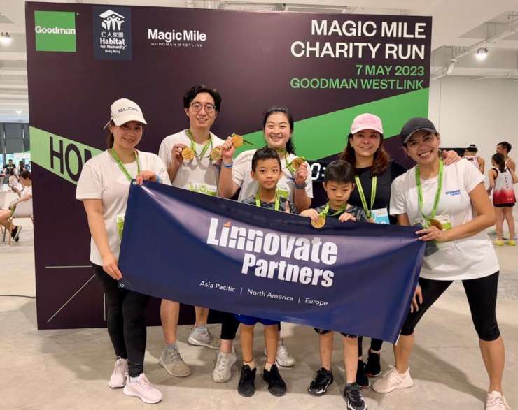 Linnovate Partners Joins Magic Mile Charity Run 2023