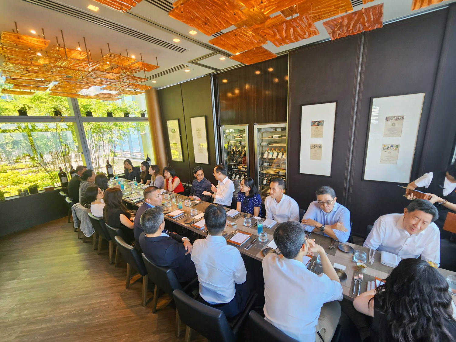 Linnovate Partners Hosts Exclusive Luncheon in Singapore